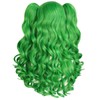 Long Green Wig for Women Lime Green Ponytail Wig Long