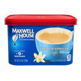Maxwell House International Cafe French Vanilla Cafe Style Beverage Mix 8.4 oz