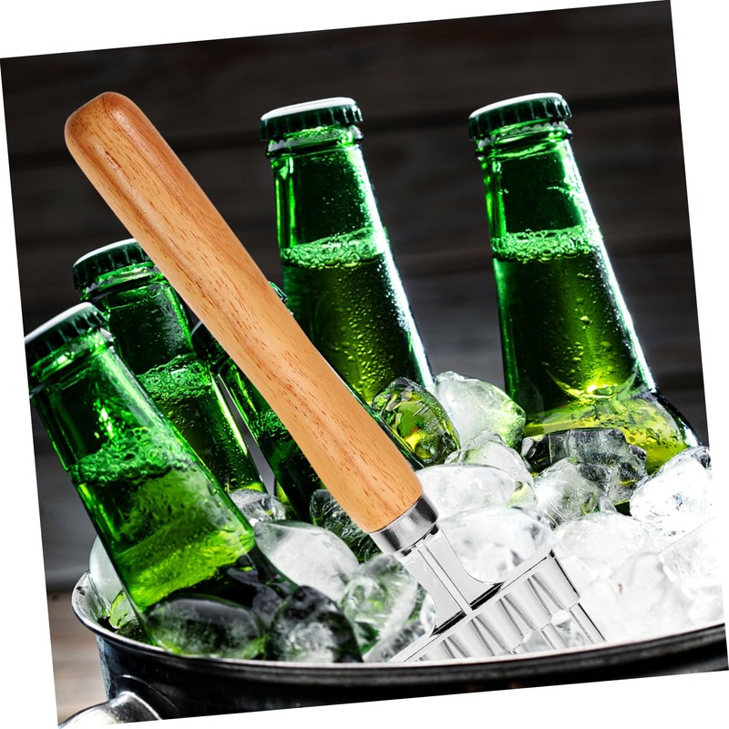 iplusmile Ice Crusher with Handle Aluminum Alloy Ice Chipper Tool