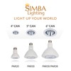 Simba Lighting LED PAR20 Light Bulb 6W 38deg Spotlight Dimmable