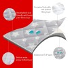 Moonsea Waterproof Pack N Play Mattress Pad Protector Mini Crib