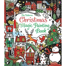 Christmas Magic Painting Book: With Special water brush (Magic Painting Books)