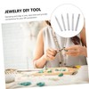 KONTONTY 5pcs Jewelry Stamping Tool Punch Stamps for Jewelry and