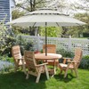ABCCANOPY 10Ft 3 Tiers Market Umbrella, Outdoor Table Umbrella for