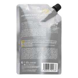 MARTHA DEBYALE HAIR TECH Magnificent Curls Shampoo Pouch. Chinos, con Miel de Manuka, 450 ml.