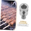 SUPVOX Barbecue Grill Rotisserie Bushing Rod Stopper Grilling Rod Stop