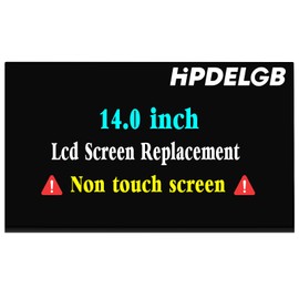 HPDELGB Replacement for Dell Latitude 3420 7400 7410 7420 7430 P135G001 P135G002 P144G LCD Display Screen FHD 14.0 inch 30PIN 1920x1080 IPS (Non-Touch Screen)