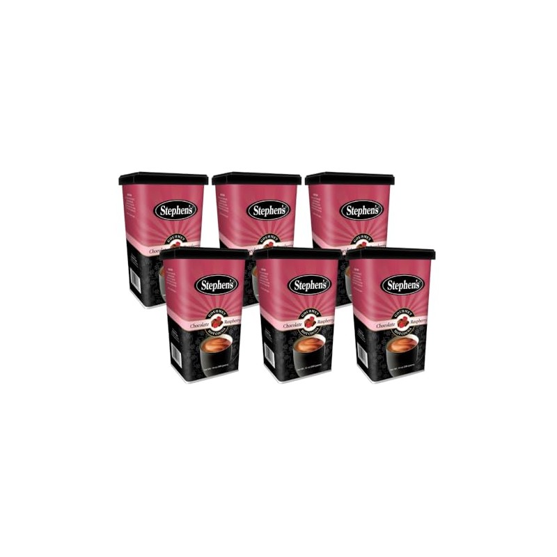 Stephen's Gourmet Hot Cocoa, Raspberry, 14 OZ (Pack of 6)