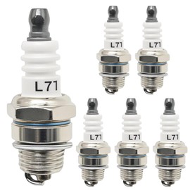 MospdyGear 6 Pcs BPMR7A L7T 2 Stroke Spark Plug, Replacement for Stihl 017 018 MS170 MS180 TS400 TS410, Replacement for Champion CJ8 RCJ6Y RCJ7Y CJ7Y RCJ8