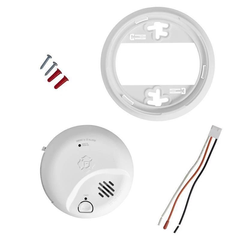 Ademco First Alert 10 Year Back Up Hard-Wired w/Battery Back-Up