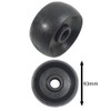 Boat/Jetski/Dinghy Trailer Single Roller Rubber 19.5mm Bore UBR33