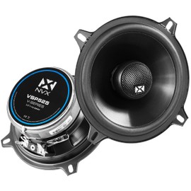 NVX VSP525 480W Peak (180W RMS) 5.25" V-Series 2-Way Coaxial Speakers with 25mm Silk Dome Tweeters