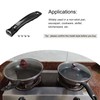MECCANIXITY Pan Replacement Handle Black 7x1inch Nonstick Saucepan Cookware Skillet