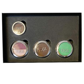 Tigi Cosmetics Eyeshadow 4 Piece Assortment, Brow Sculpting Duo