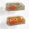 Natheeph Bath Toy Storage Holder, 2 Pack Large Capacity Bath