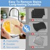 6Pcs Non-Scratch Dish Scrubber for Kitchen,Reusable Cleaning Pads for Non
