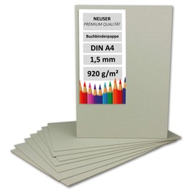 Set of Book Binder Cardboard, DIN A3, A4, A5, C6