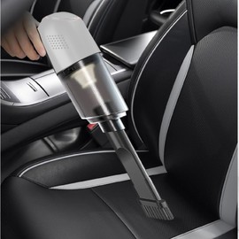 Voltix Kabelloser Handstaubsauger, 9000 Pa wiederaufladbarer leichter Mini-Staubsauger, kabellos, USB-Staubsauger, Reinigung für Haare, Auto, Haus, Büro, Küche (Weiß)