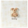 Innova Editions Plush Bunny Bookbound Memo Album, Cream, 50 Pages