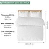 Breenhill 4 Pack Disposable Bed Sheets - Queen Size with