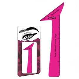 Plantillas para delineador de ojos, lápiz reutilizable, gel de maquillaje impermeable, puntas líquidas, para principiantes, sombra de ojos, cejas,... 