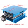 JOYKK Aluminium Router Lifting Table Woodworking Engraving Laboratory Lifting Stand
