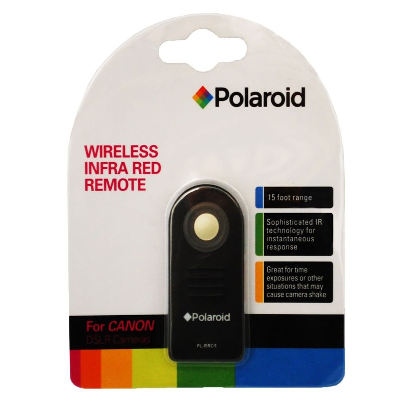 Polaroid Wireless Infrared Remote Control With Protective Case