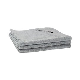 Maxshine 350GSM Polishing Crazy Microfiber Car Detailing Towels Series, Grey, 16"x16"