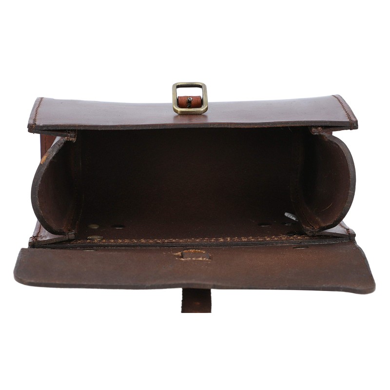 Gusti Saddle Bag Leather Handlebar Bag Leather Anti-Theft Bicycle Tool