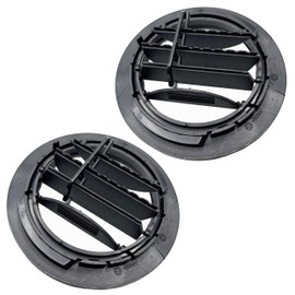 Grungelweal 1 Pair Headliner Ceiling Roof AC Heat Air Vent Outlet,Louvre Vent Air Compatible with 2011-2014 Lincoln Navigator Ford Expedition Air Vent Headliner Round Duct Roof Vent BL1Z-19893-AA
