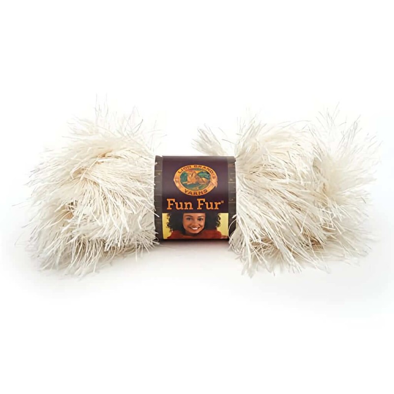 Fun Fur Yarn - Light Blue