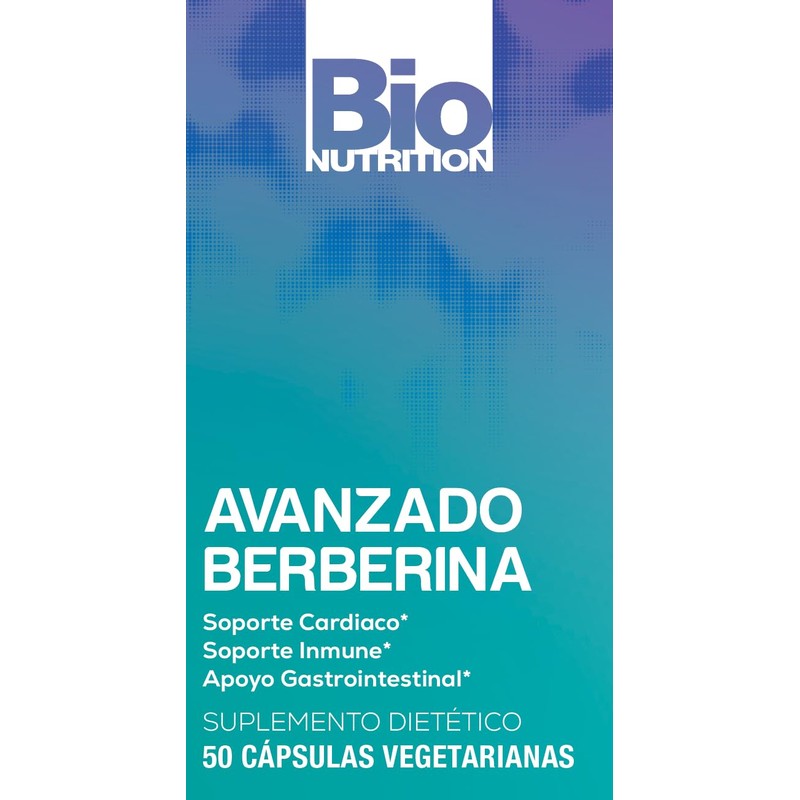 Bio Nutrition Advanced Berberine 50 Vegetarian Capsules | 1,200 Milligram