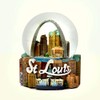 Essential To You St. Louis Colorful Snow Globe 65mm -