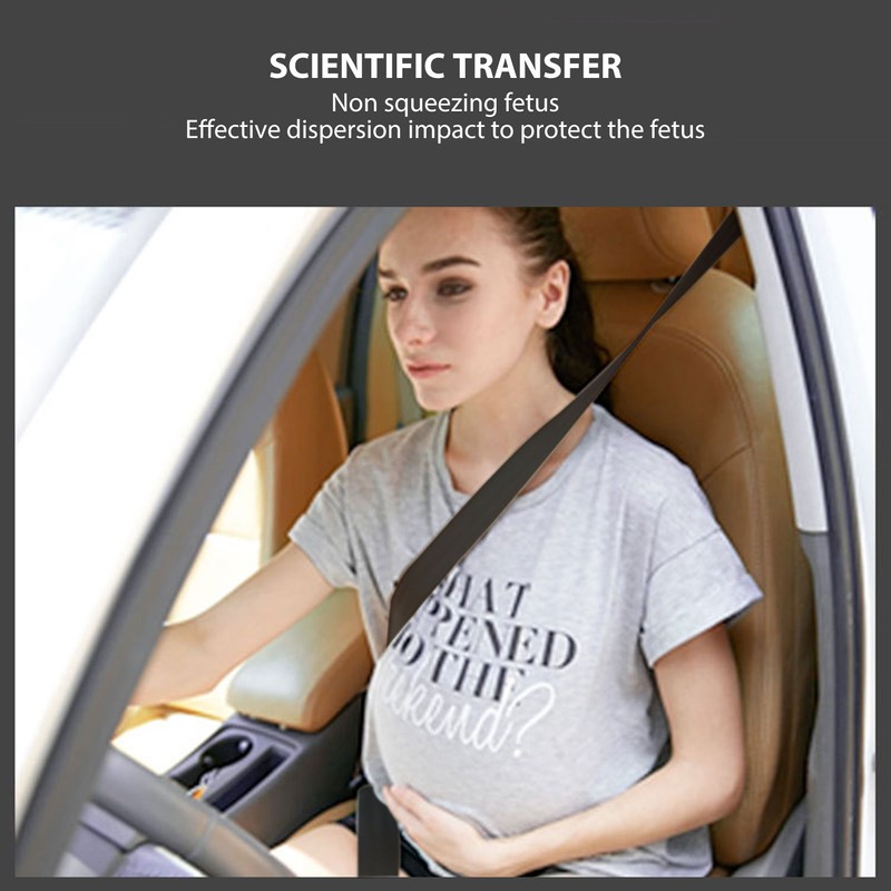 Car Bump Belt Long Car Bump Strap Adjuster for Pregnant