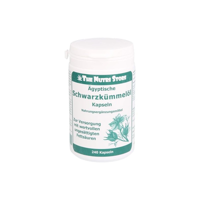 Black Cumin Oil Egyptian Capsules Pack of 240