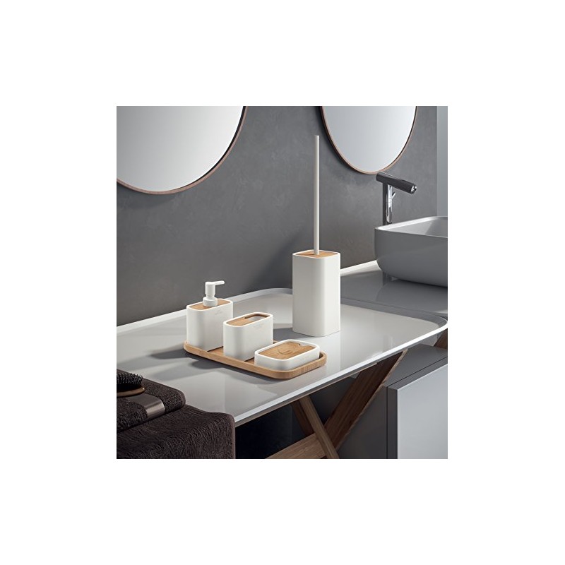 Gedy Ninfea Tablett, Bambus, 15 x 29,7 x 2