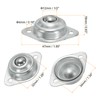PATIKIL Roller Ball Transfer Bearing 1/2", 6 Pack Load 15lbs
