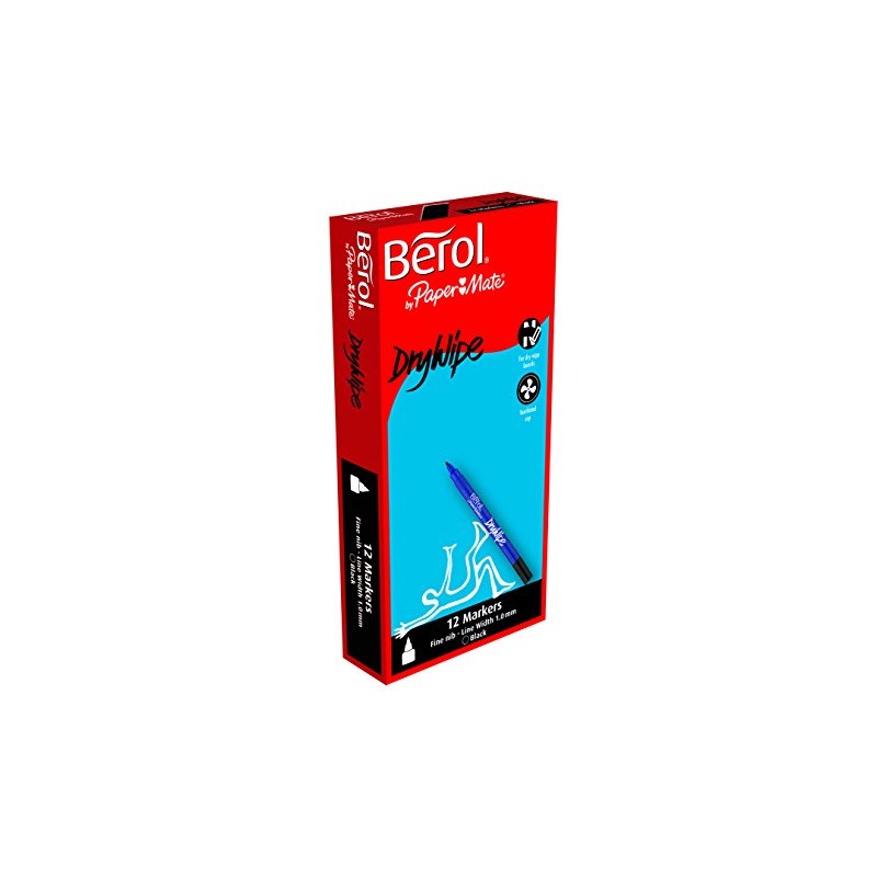 Berol Dry Wipe Whiteboard Pen Fine Nib 1 mm -