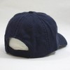 Vintage Washed Cotton Adjustable Dad Hat Baseball Cap (Navy)