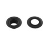 Grommet, Beveled, Black Matte, Solid Brass-LL (100 sets per bag),