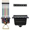 Joovon Pool Stick Holder Wall Mount | 6 Cue Rack