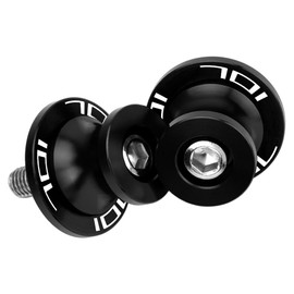 M10 Paddock Stand Bobbins for 701 Enduro 701 Supermoto Vitpilen 701 Svartpilen 701 Bobbins for Paddock Stand Motorcycle 701 Enduro Accessories (Black)