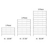 Delmoar Fixed Window Safety Guard 19”x 38” Adjustable Width Prevents