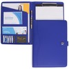AMKSONS A4 Writing Case in Blue Including Clipboard & DIN