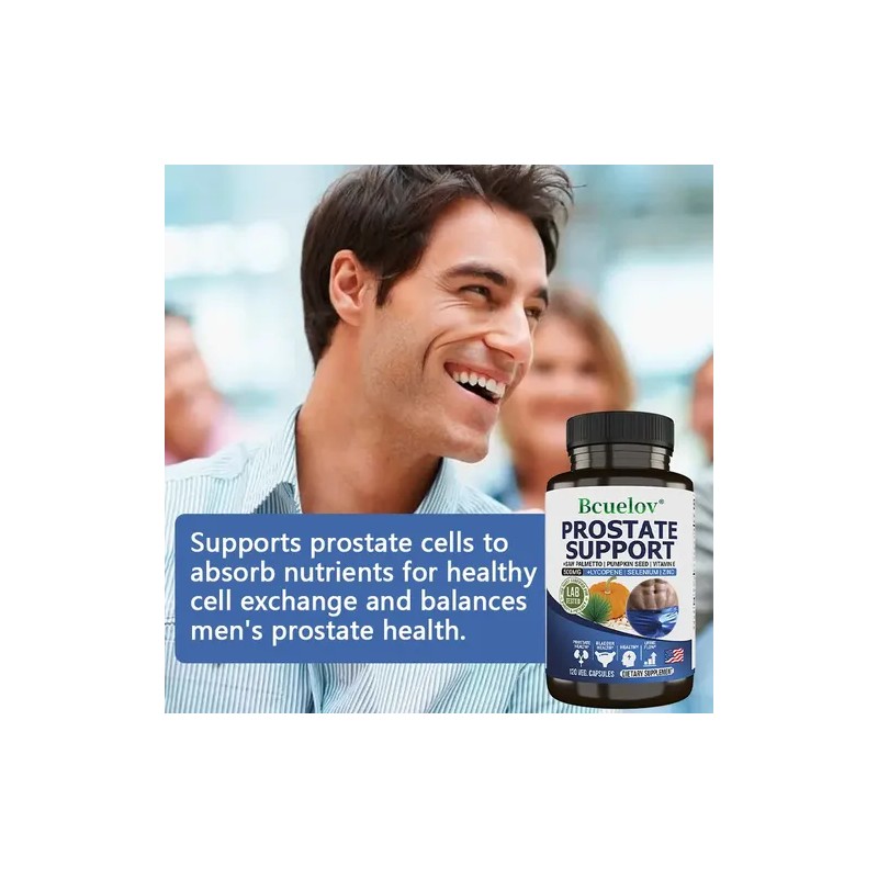 Cápsulas De Saw Palmetto Semillas De Calabaza Vitamina E