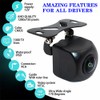 Backup Camera AHD 720P Metal 170 Degree Wide Angle Night