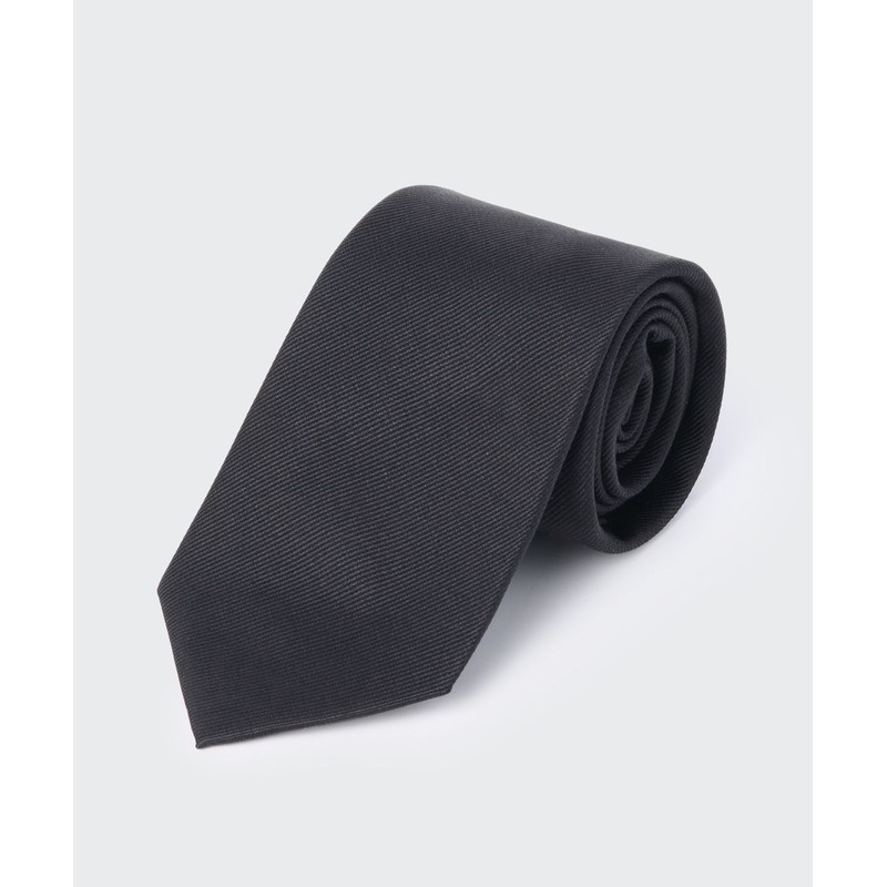 Musinsa Standard Silk Solid Tie [Dark Gray]