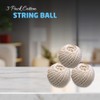 3 Pack Cotton String Ball, 100% Cotton Roll Each 45m