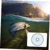 BESPORTBLE 2pcs Fishing Mesh Replacement Disc Hollowed Design for Easy