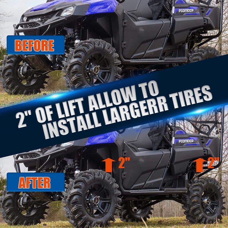 GAsupply 2" Leveling Lift Kits, Set of 4 Brackets Compatible